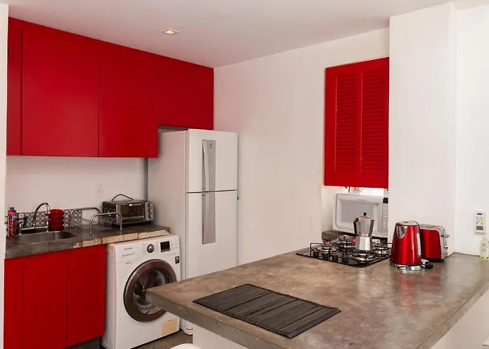 One Bed Fully Climatized Favela Experience 240Mb Wifi With Laundry